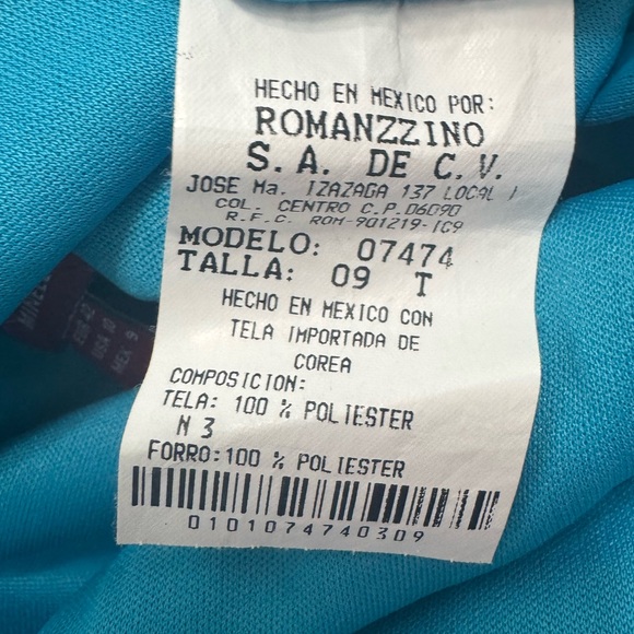 Minelli Sky Blue Maxi Dress Size 10 (Runs Small) - Picture 10 of 11